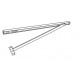 Cal-Royal CON774H Medium Duty Concealed Overhead Door Holder with Hold-Open, Size-4, Finish- Satin Stainless Steel