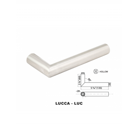 Cal-Royal LUC Italia Series Lucca Stainless Steel Lockset