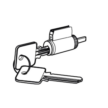 Cal-Royal KKCRL 6-pin, 0-BITTED Key-In-Knob / Lever & Deadbolt Replacment CyliInders