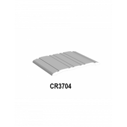Cal-Royal CR3704 1/4" H x 4" W Commercial Saddle Threshold