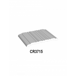 Cal-Royal CR3715 1/4" H x 5" W Commercial Saddle Threshold