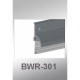 Cal-Royal BWR-301 Nylon Brush with Extruded Aluminum Seal Retainer and Rain Drip