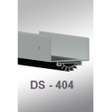 Cal Royal DS-404DV-36INS404-48 Aluminum Door Shoe with Vinyl Insert