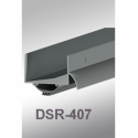 Cal Royal DSR-407AV-48INS407-48 Aluminum Door Shoe with Rain Drip and Vinyl Insert