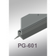 Cal-Royal PG-601 Aluminum Channel Perimeter Gasketing w/ Vinyl Insert