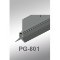 Cal Royal PG-601AV-3684 Aluminum Channel Perimeter Gasketing w/ Vinyl Insert
