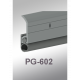 Cal-Royal PG-602 Aluminum Channel Perimeter Gasketing w/ Vinyl Insert