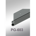 Cal Royal PG-603AV-3684 Aluminum Channel Perimeter Gasketing w/ Vinyl Insert