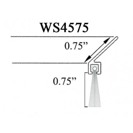 FHI WS4575 45 Degree Weatherstripping Kit