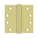 Deltana S44HD S44HD15A 4" x 4" Square Hinge, Steel, Pair