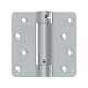 Deltana 4" x 4" x-1/4" Radius Corner Spring Hinge