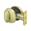 Deltana PRDRS PRDRSU26 Solid Brass Port Royal Deadbolt Lock Grade 2, Schlage C Keyway Compatible