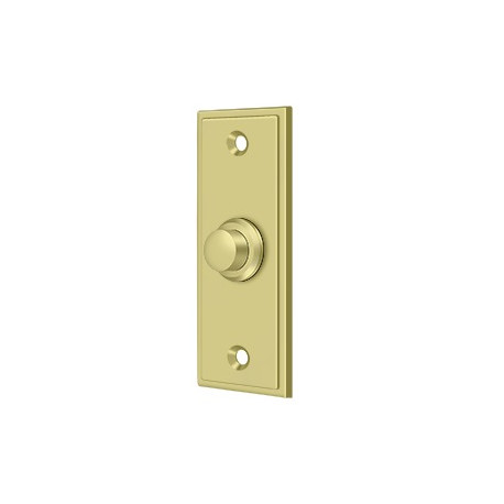 Deltana BBS333 Door Bell, Rectangular Contemporary