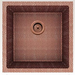 American Imaginations AI-291 Copper Kitchen Sink With 1 Bowl And 16 Gauge