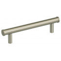 Omnia 9464/125US26D Modern Cabinet Pull, Solid Brass