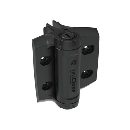 D&D TCHDRND1S3 TruClose Adjustable & Heavy-Duty, Self Closing Hinge for Round Post Gates