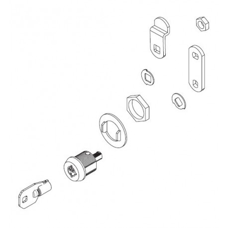 Compx C4152 Universal Function Cam Locks