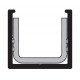 Cavity Sliders ZK00 Aluminum Bronze Anodized Floor Channel w/ PVC Insert