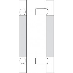 Pemko 915B/4000 Henderson Brass Bottom Track 4 Meter For Sliding & Folding Door