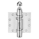 Waterson K51MP-A2 Mechanical Adjustable Gate Closer Hinges Stainless Steel - Between Square Posts 2 Pack