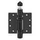 Waterson K51MP-D3 Hydraulic Hybrid Gate Closer Hinges Stainless Steel - Between Square Posts 3 Pack