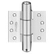 Waterson W41M-450-C3 Mechanical Adjustable Self Closing Hinge 4.5” x 4.5” Garage Door Aluminum Mortise hinge 3 Pack