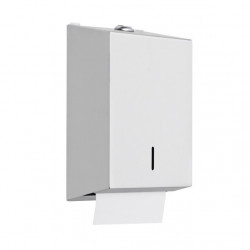 AJW U650X C-fold / Multifold Towel Dispenser & Waste Receptacle Combination w/ Extended Waste