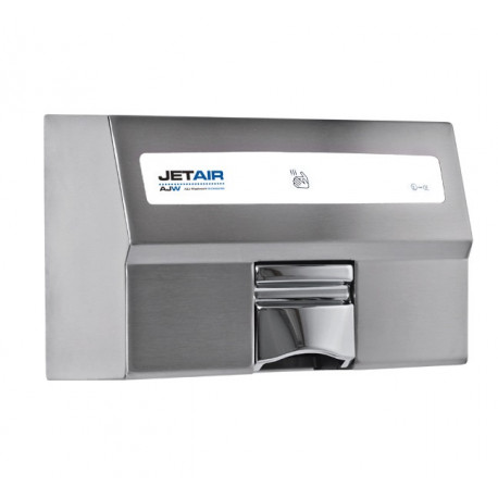 JetDry Brushed Nickel Plug-In Wall Hand Dryer ADJUSTABLE Air  Speed/Temperature
