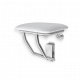AJW U934 Retractable ADA Compliant Surface Mounted Shower Seat with Vinyl Fabric Cushion