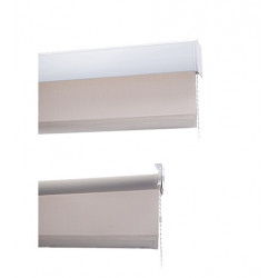 Forest Drapery APOLLO Basic Roller Shades - White-Essentials Fabric