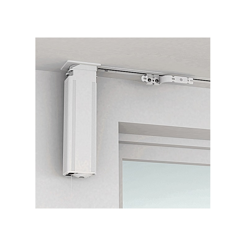 Forest Drapery RMS Recessed Motorized System, Finish-White