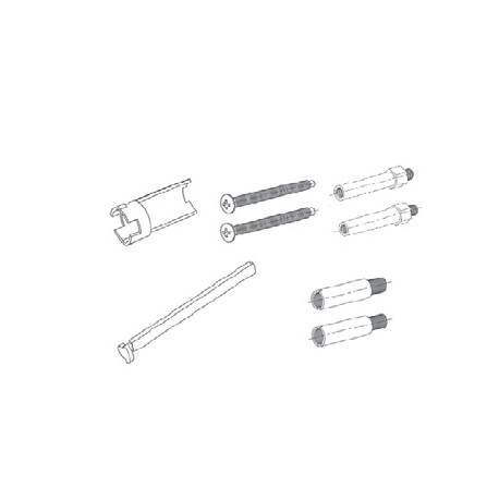 BHP THICKKIT Thick Door Kit For Handlesets, 2-1/2"