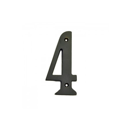 BHP 58 4" Solid Brass Heavy-Cast House Numbers