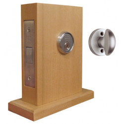 Omnia 041-NC Traditional Mortise Deadlock - One-Side Cylinder