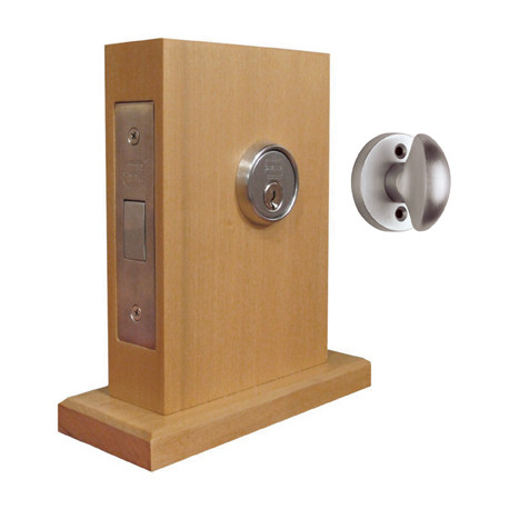 Omnia 041-NC Traditional Mortise Deadlock - One-Side Cylinder