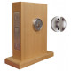 Omnia 041-N Traditional Mortise Deadlock - Standard Cylinder w/ Turnpiece