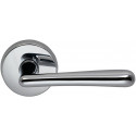 Omnia 915/00.PA20 Interior Modern Lever Latchset - Solid Brass