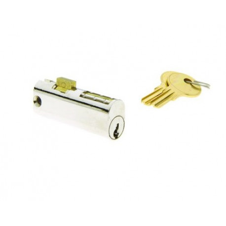 Capitol 470 Filing Cabinet Locks, 5 Brass Pins, Finish-Nickel