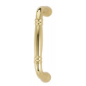Omnia 9040 Traditional Cabinet Pull - Solid Brass