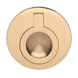 Omnia 9580/50 Round Drop Ring-Solid Brass