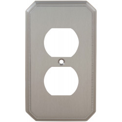 Omnia 8014-R Traditional Switchplate - Receptacle
