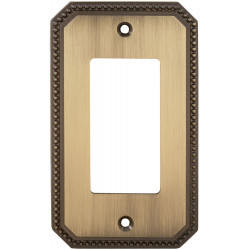 Omnia 8005 Beaded Switchplate