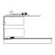 Rixson 5043/5044/5045 Shallow Depth Offset Hung Floor Closers (Parallel To Frame)