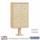 Salsbury Outdoor Parcel Locker ( Includes Pedestal and Master Commercial Locks)