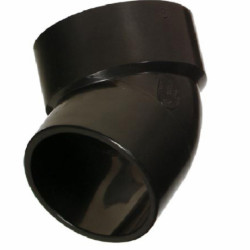 American Imaginations ABS45 Thermoplastic L-45 Elbow, Black Finish