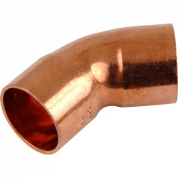 American Imaginations CPRF45 Copper Fitting L-45 Elbow