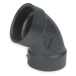 American Imaginations ABS60 Thermoplastic Elbow, Black Finish