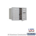 Salsbury 4C 3706D-10BRZU Horizontal Mailbox Unit (23-1/2") - Double Column - 10 MB1 Doors