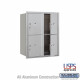 Salsbury 4C Horizontal Mailbox Unit (37-1/2") - Double Column - Stand-Alone Parcel Locker - 4 PL5's