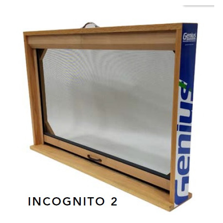 Genius 56-00252-7-2 Incognito2 Vertical Window (Wood Veneered)